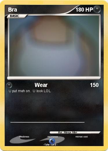 Pokemon Bra