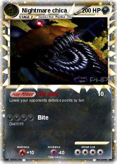 Pokemon Nightmare chica