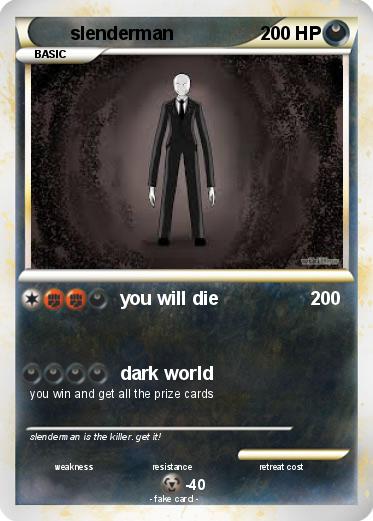 Pokemon slenderman