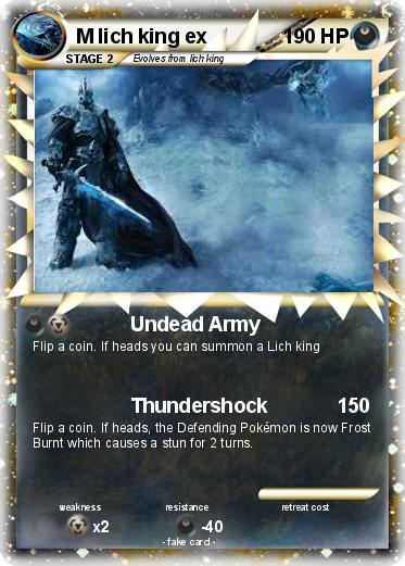 Pokemon M lich king ex