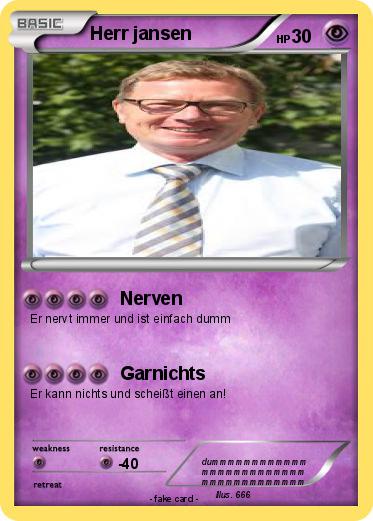 Pokemon Herr jansen