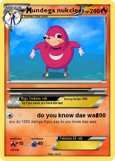 Pokemon undega nukcless
