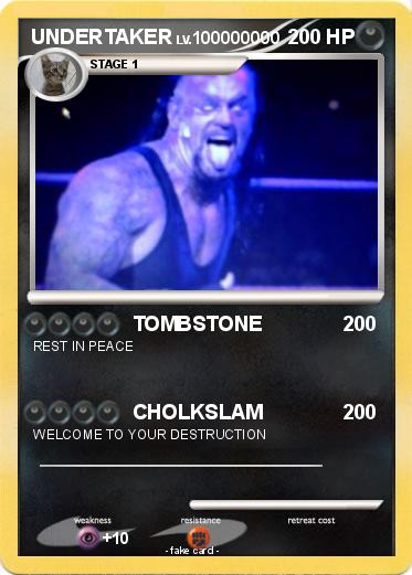 Pokemon UNDERTAKER