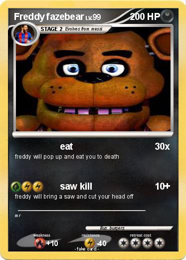Pokemon Freddy fazebear