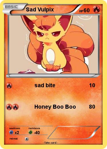 Pokemon Sad Vulpix