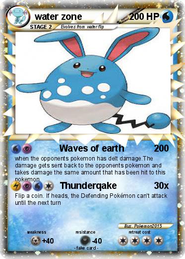 Pokemon water zone