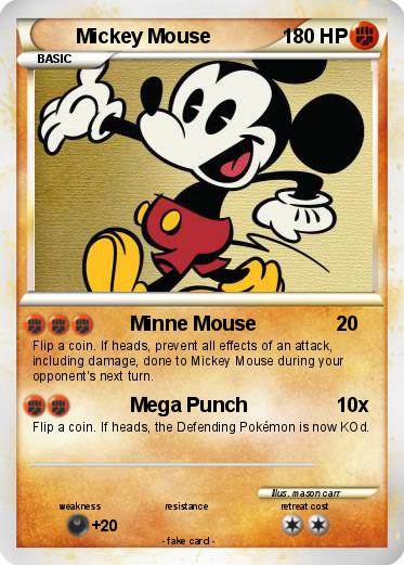 Pokemon Mickey Mouse