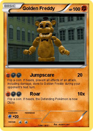 Pokemon Golden Freddy