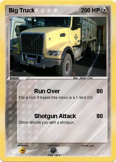 Pokemon Big Truck