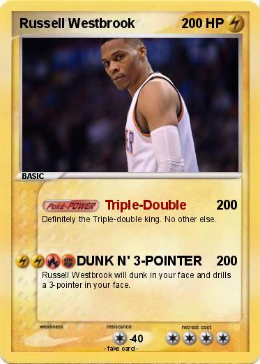 Pokemon Russell Westbrook