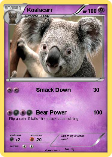 Pokemon Koalacarr