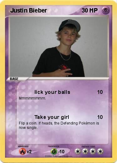Pokemon  Justin Bieber