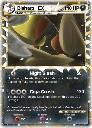 Pokemon Bisharp   EX