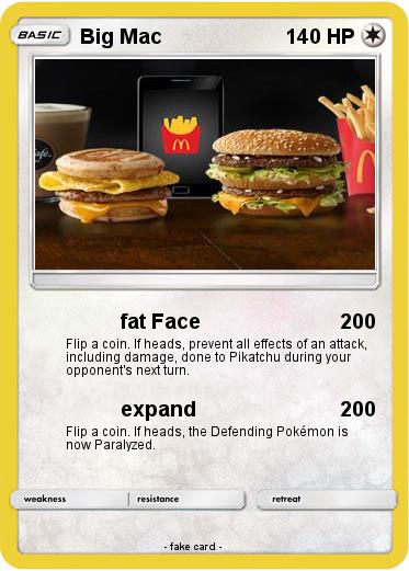 Pokemon Big Mac