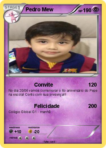 Pokemon Pedro Mew
