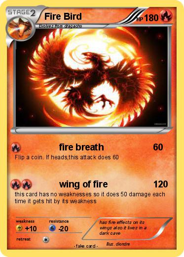 Pokemon Fire Bird