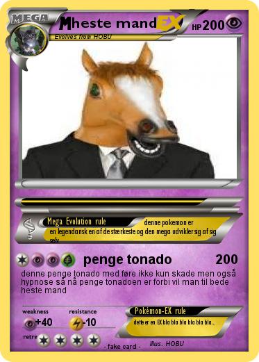 Pokemon heste mand
