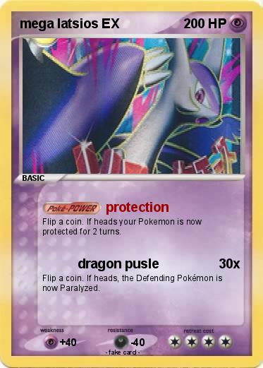 Pokemon mega latsios EX