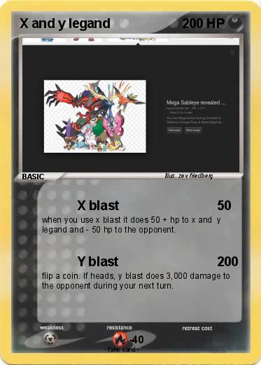 Pokemon X and y legand