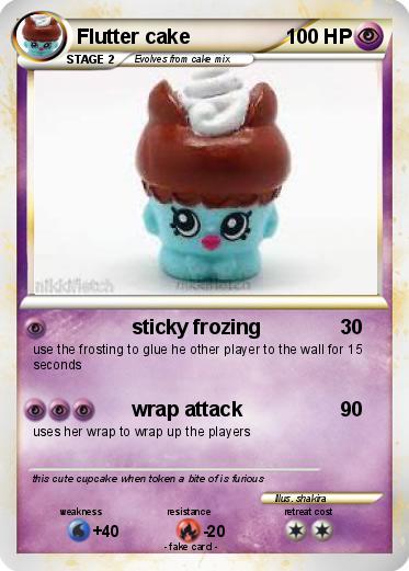 Pokemon Flutter cake