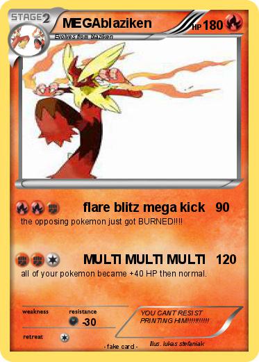 Pokemon MEGAblaziken