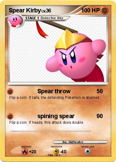 Pokemon Spear Kirby