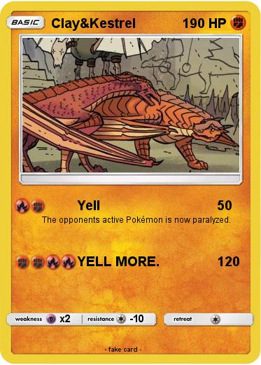 Pokemon Clay&Kestrel