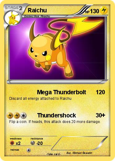 Pokemon Raichu