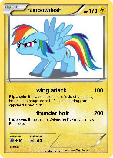 Pokemon rainbowdash
