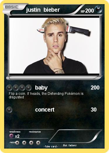 Pokemon justin  bieber