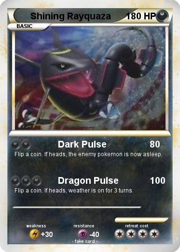 Pokemon Shining Rayquaza