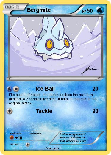 Pokemon Bergmite
