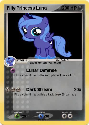 Pokemon Filly Princess Luna