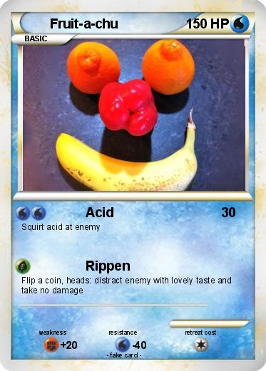 Pokemon Fruit-a-chu