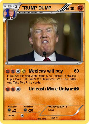 Pokemon TRUMP DUMP