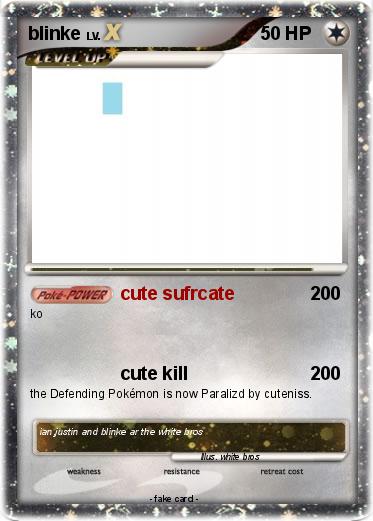 Pokemon blinke