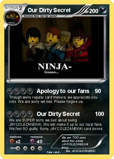 Pokemon Our Dirty Secret