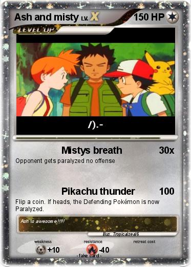 Pokemon Ash and misty