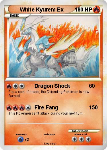 Pokemon White Kyurem Ex
