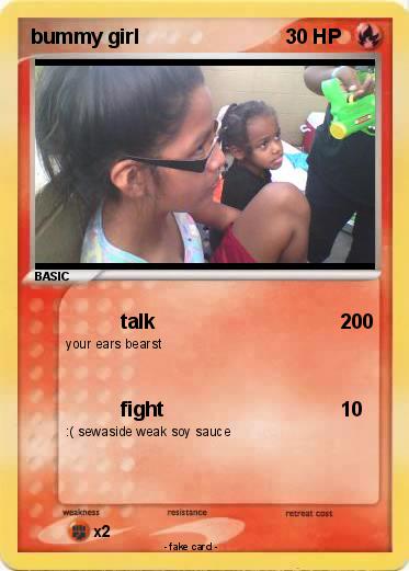 Pokemon bummy girl