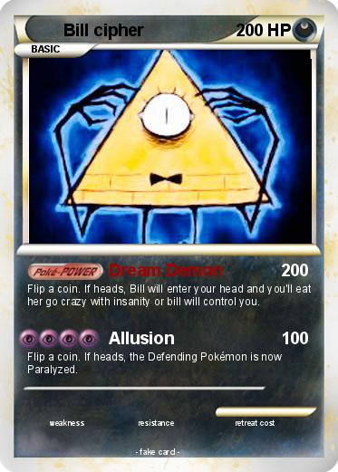 Pokemon Bill cipher