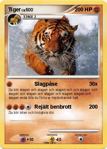 Pokemon Tiger
