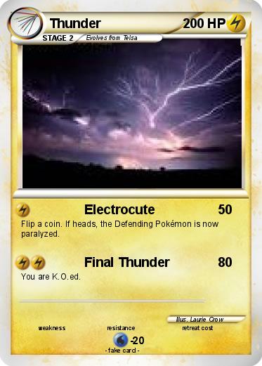 Pokemon Thunder