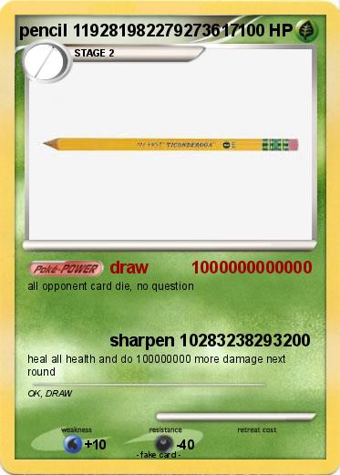 Pokemon pencil 119281982279273617