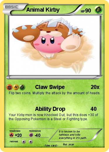 Pokemon Animal Kirby