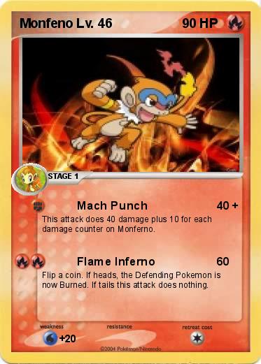 Pokemon Monfeno Lv. 46