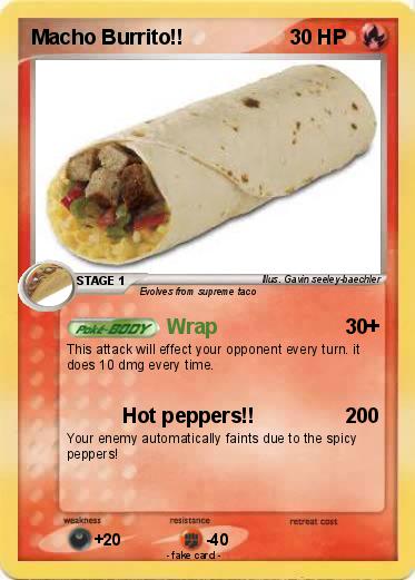 Pokemon Macho Burrito!!