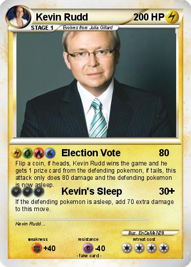 Pokemon Kevin Rudd