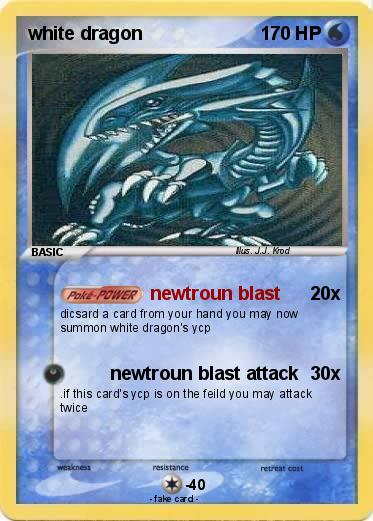 Pokemon white dragon