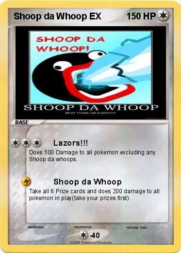 Pokemon Shoop da Whoop EX